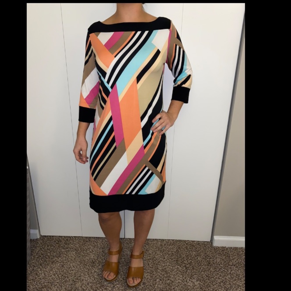 Emma & Michele Striped Dress